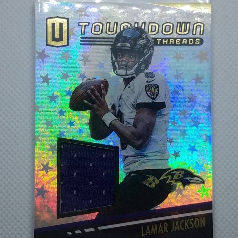 2019 Panini Lamar Jackson Threads insert